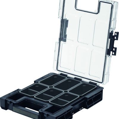 Mallette de rangement COBOX 6 godets 264x364x77mm