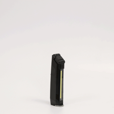 Baladeuse d’atelier LED 500 lumens repliable rechargeable