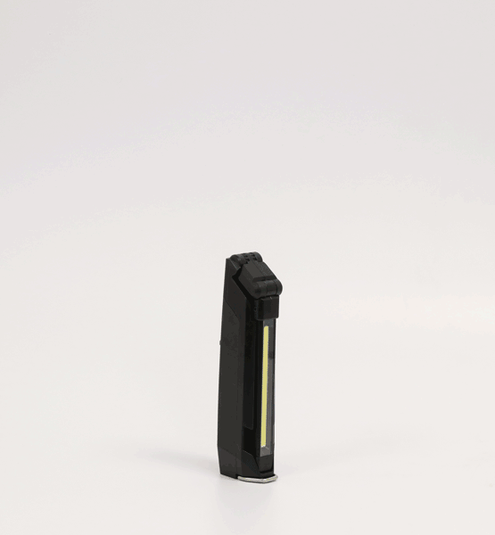 Baladeuse d’atelier LED 500 lumens repliable rechargeable