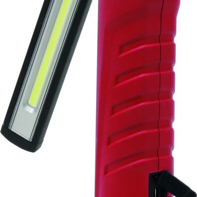 Baladeuse d’atelier LED 700 lumens repliable rechargeable