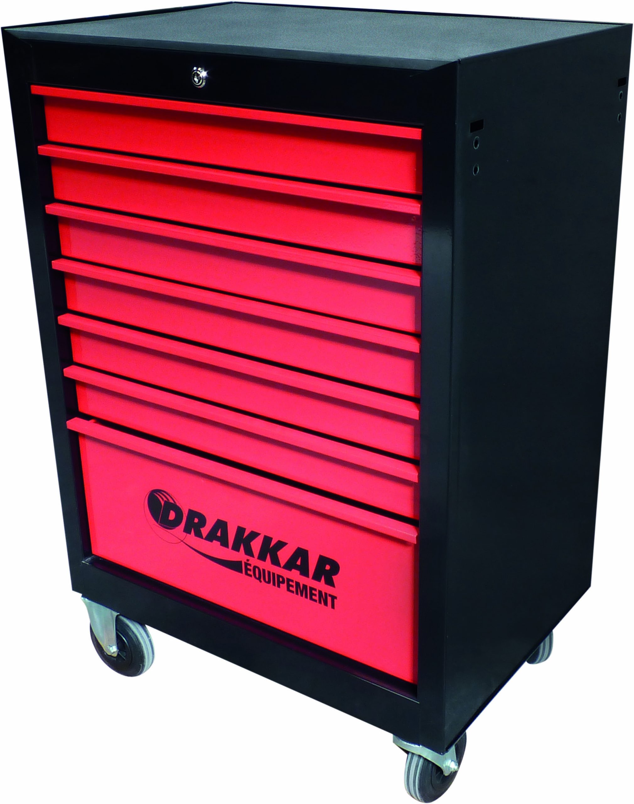 Servante d’atelier 7 tiroirs rouge/noir 680x460x1005mm