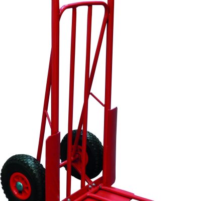 Diable 250kg avec bavette rabattable et roues gonflables