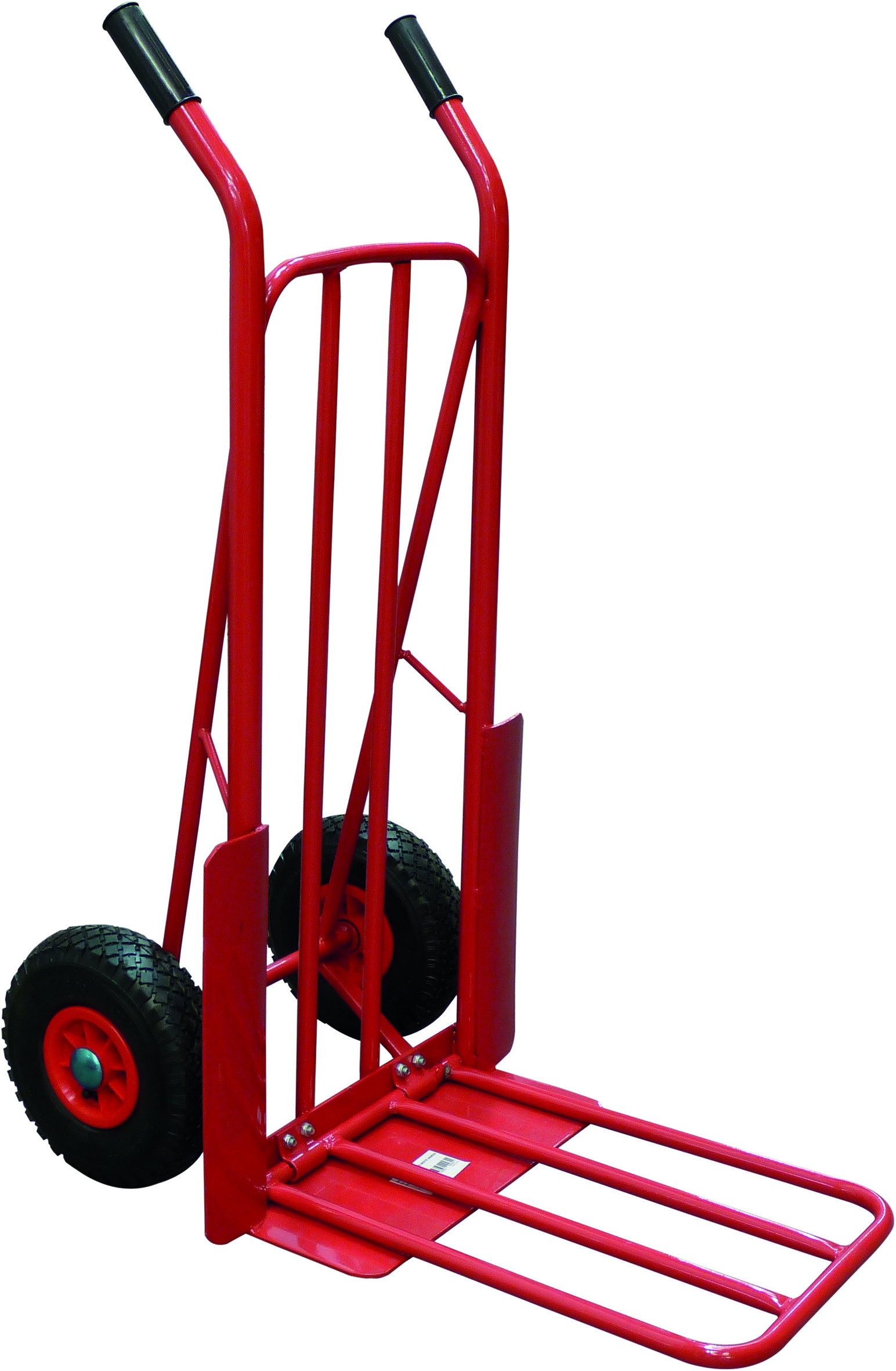 Diable 250kg avec bavette rabattable et roues gonflables