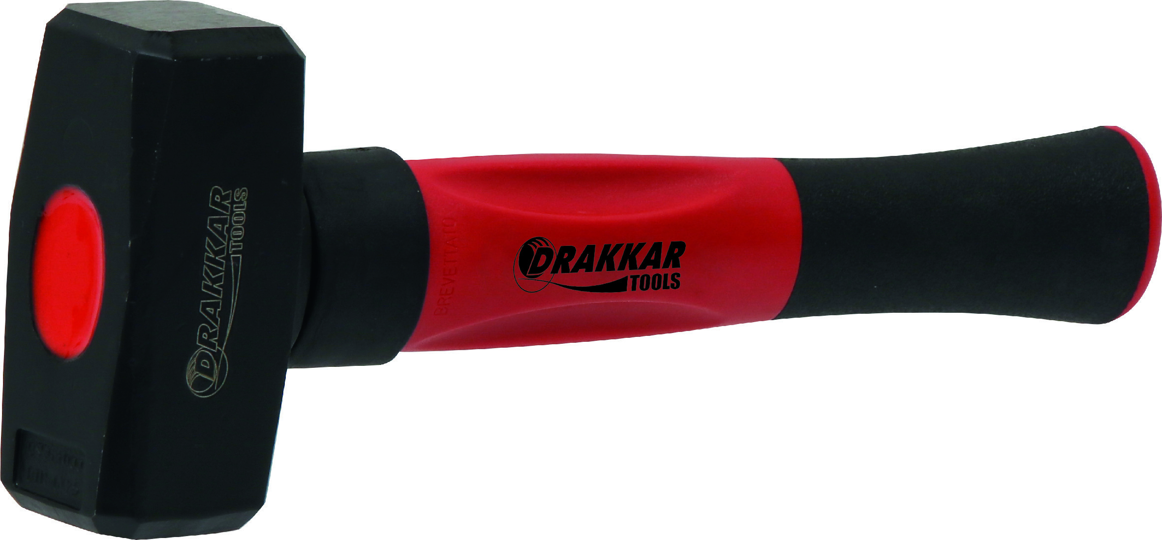 Massette de mécanicien avec manche tri-matière