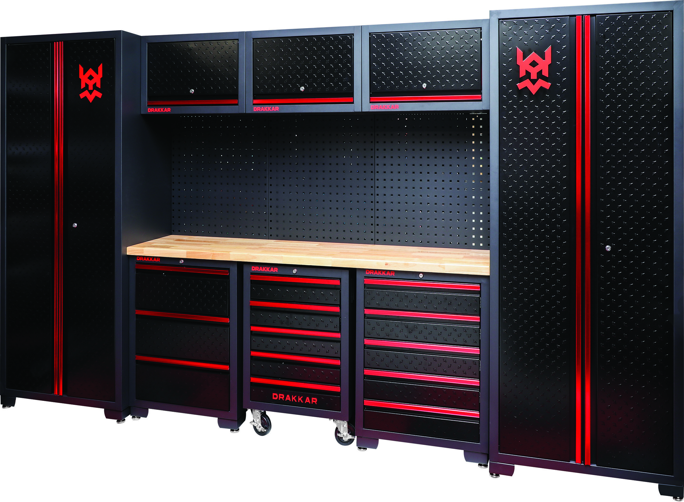 Mobilier d’atelier 5 éléments bois